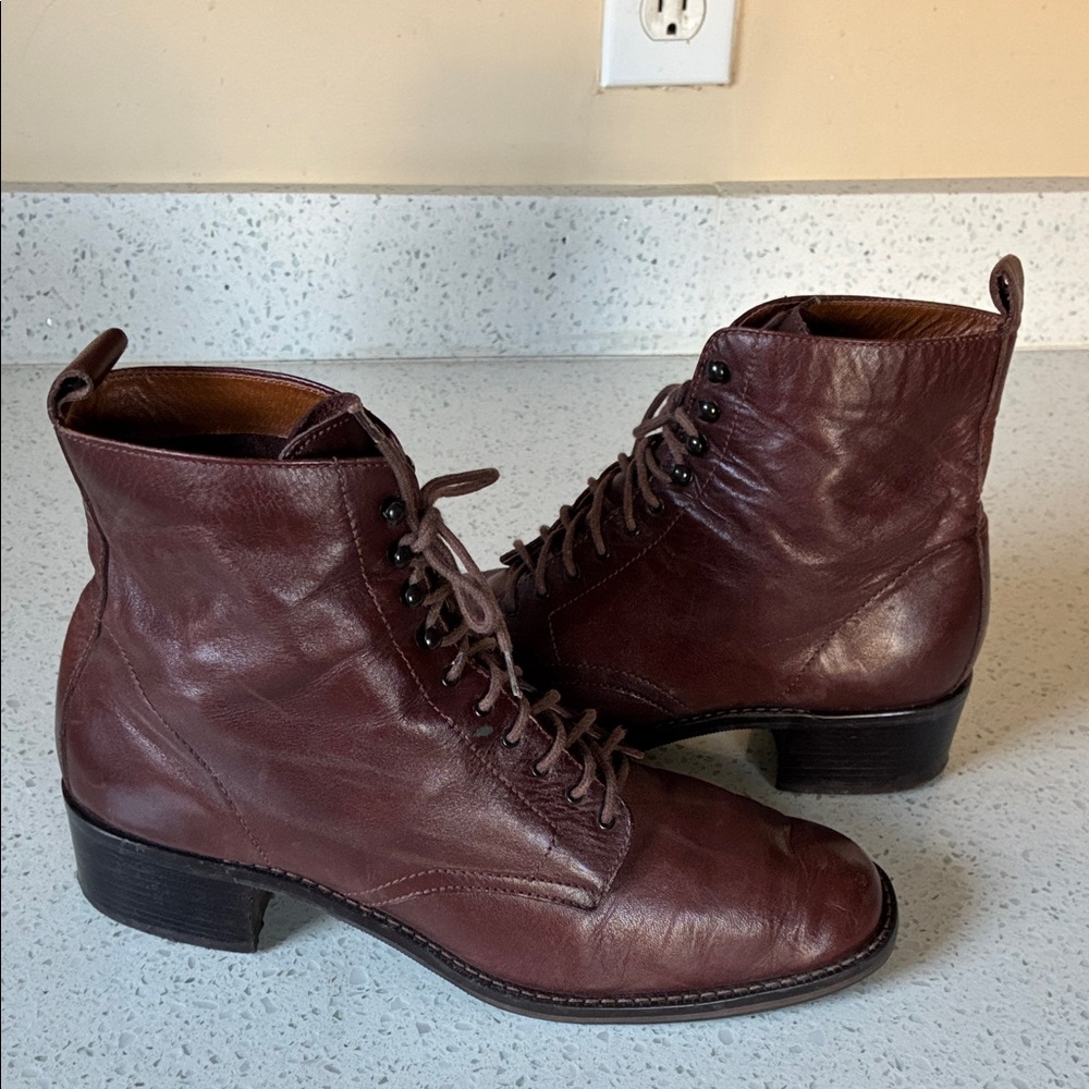 Maripe Women's Brown Leather Boots